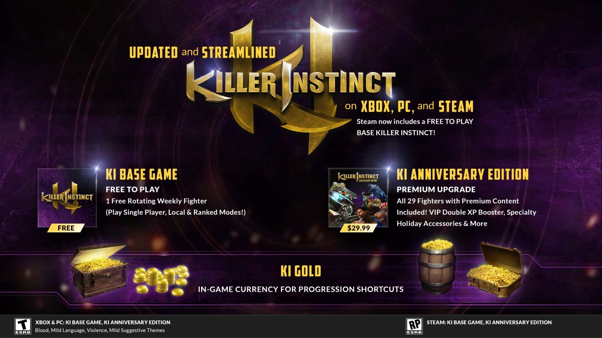 killer-instinct:-anniversary-edition-launches-as-base-game-goes-free-to-play